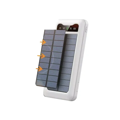 Solar Powered Power Bank – Tech & Audio